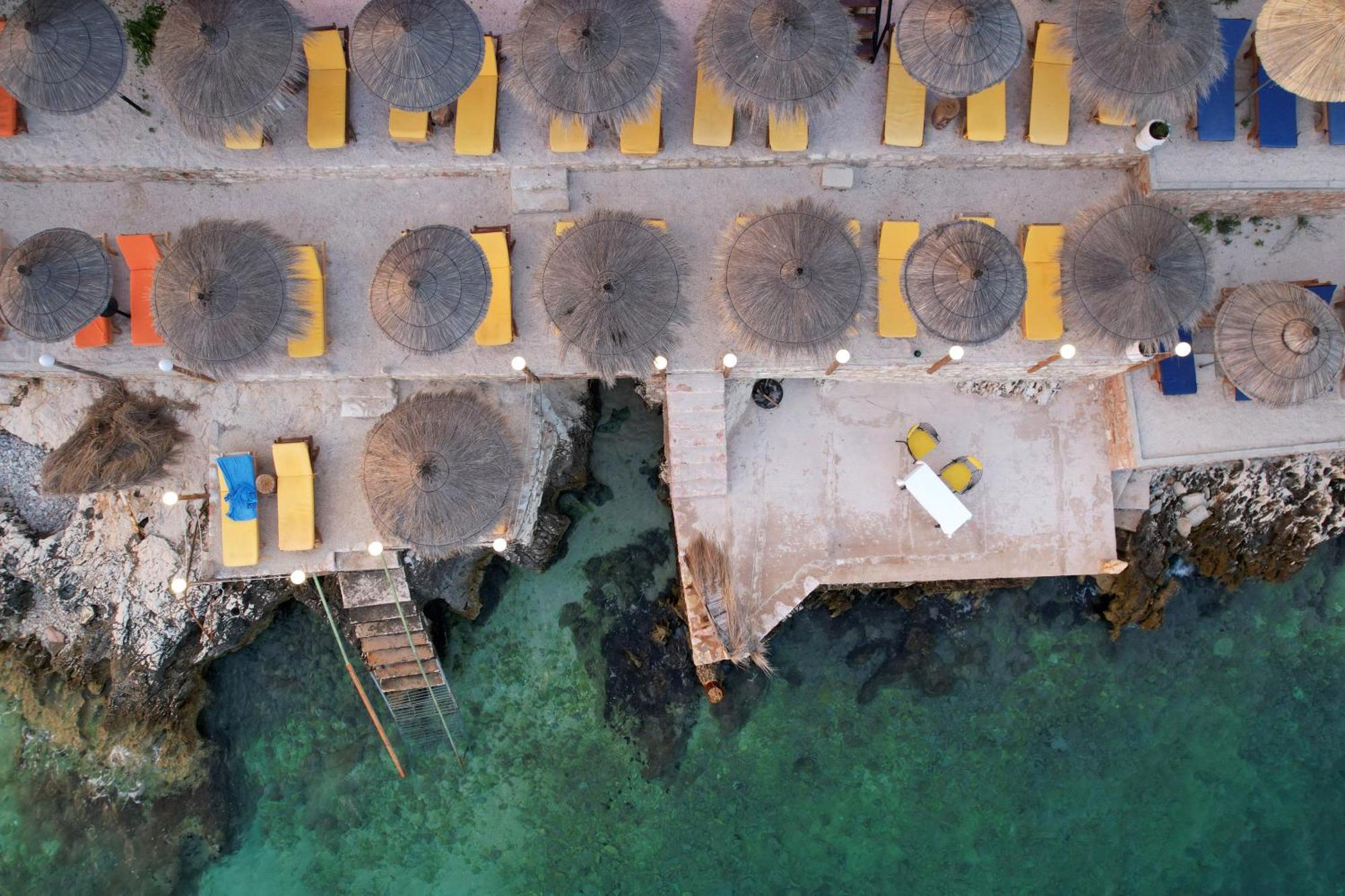 Nili Deluxe Hotel Sarande Exterior photo