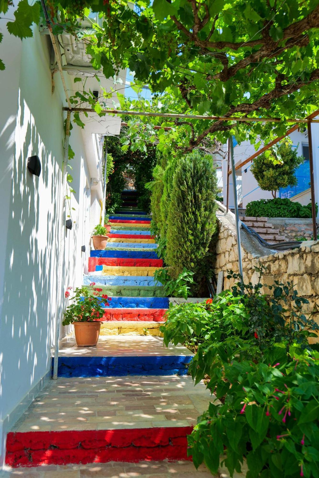 Nili Deluxe Hotel Sarande Exterior photo